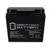 Mighty Max Battery 12V 22Ah E-Boarder Pukka Pocket Bike Chuck Scooter SLA Battery 2 Pack ML22-12MP211466